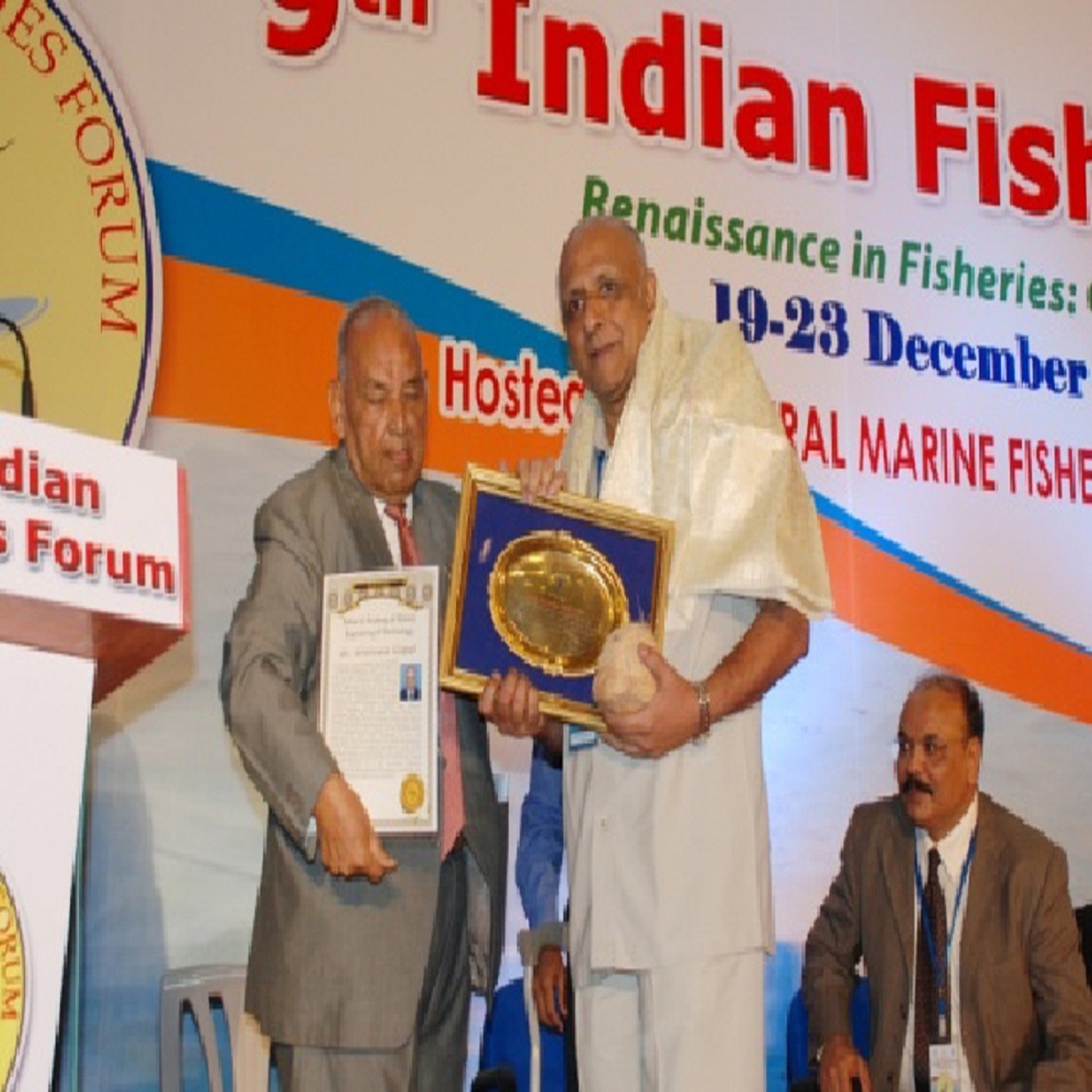 Dr. T.K. Srinivasa Gopal gets F.ASET Fellowship for outstanding contributions in Fish Processing Technology
