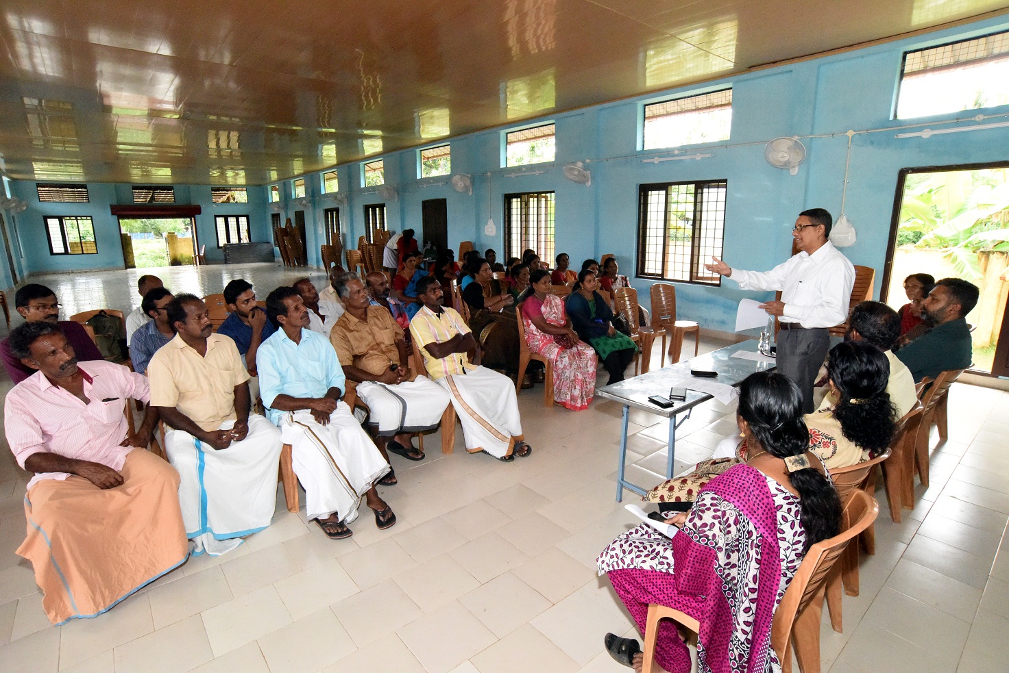 MERA GAON MERA GAURAV PROJECT LAUNCHING PROGRAMME at Maravanthuruthu Panchayath Samskarika Nilayam